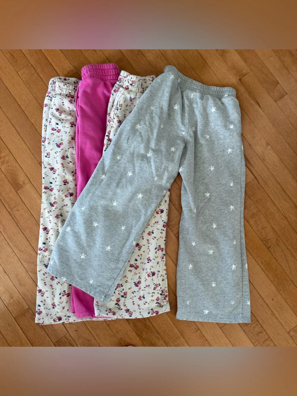 GAP Kids Size Large 10 Girls Wide Leg Sweatpants - Set of 4